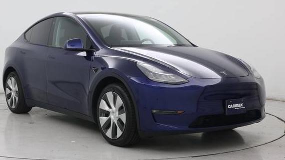 TESLA MODEL Y 2021 5YJYGDEE2MF192474 image
